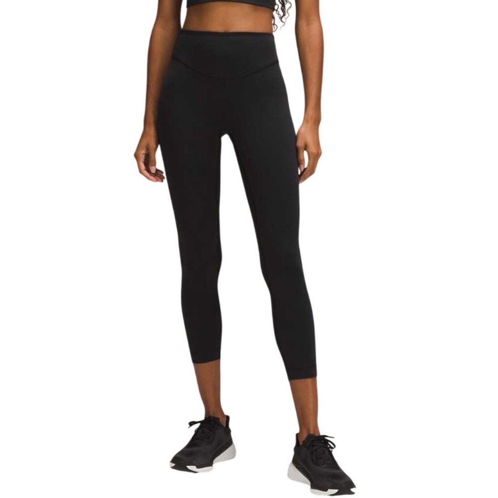 Lululemon Wunder Under SmoothCover HR Tight 25" Black Leggings Size 2 NWT Yoga